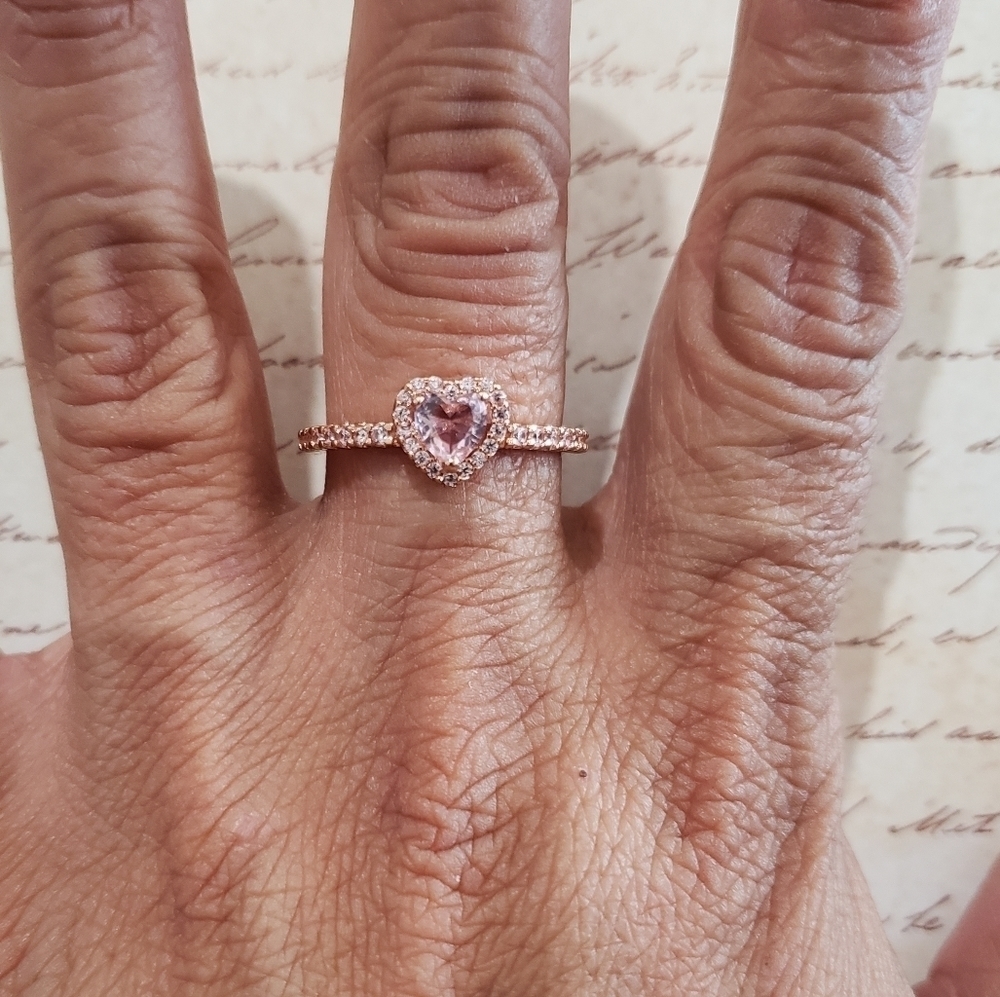 𝅺rose gold ring - Picture 5 of 8